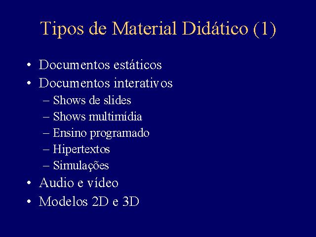 Material Didático –